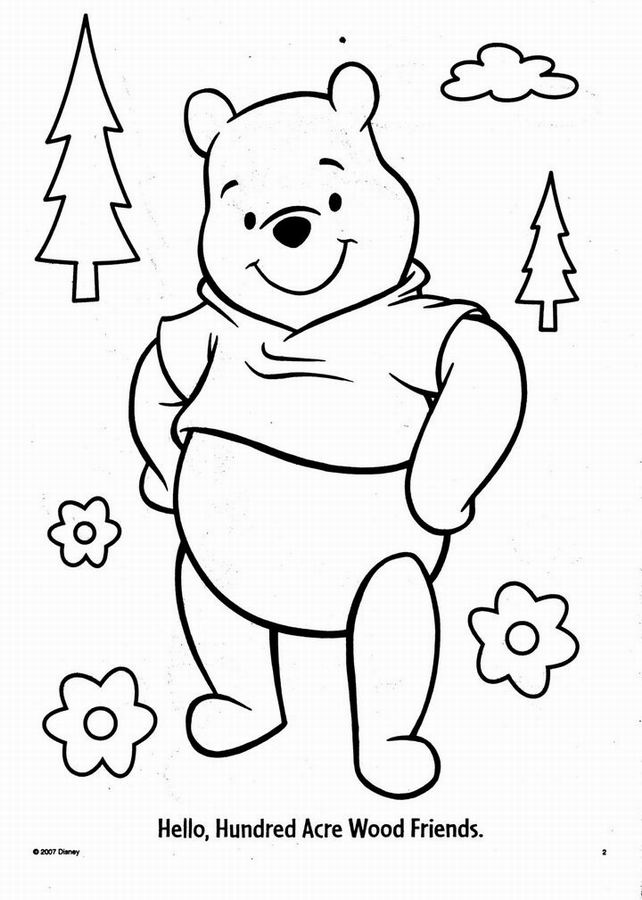 Página para colorir: ursinho Pooh (Filmes animados) #28620 - Páginas para Colorir Imprimíveis Gratuitamente