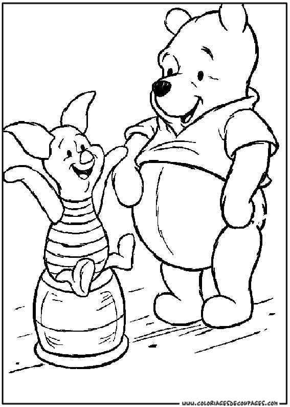 Página para colorir: ursinho Pooh (Filmes animados) #28645 - Páginas para Colorir Imprimíveis Gratuitamente