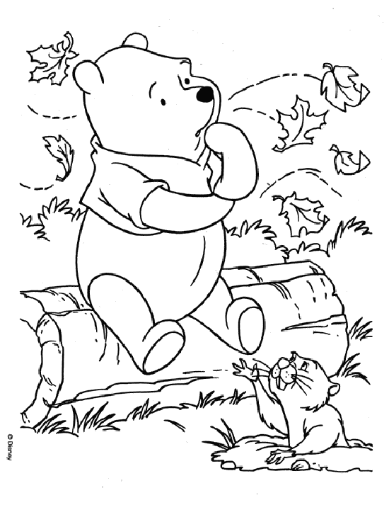 Página para colorir: ursinho Pooh (Filmes animados) #28651 - Páginas para Colorir Imprimíveis Gratuitamente