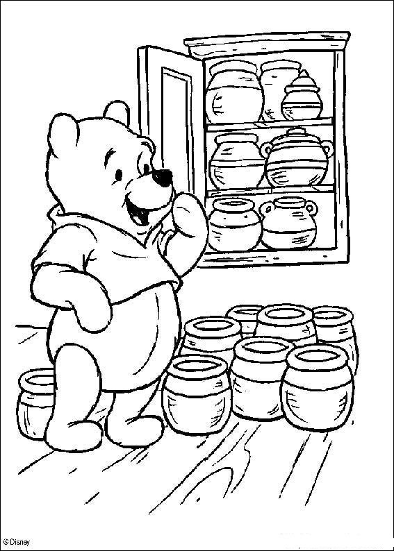 Página para colorir: ursinho Pooh (Filmes animados) #28665 - Páginas para Colorir Imprimíveis Gratuitamente