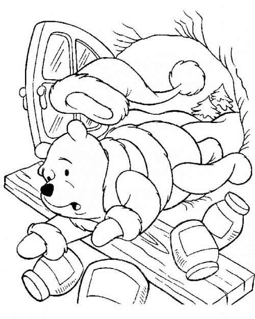 Página para colorir: ursinho Pooh (Filmes animados) #28669 - Páginas para Colorir Imprimíveis Gratuitamente