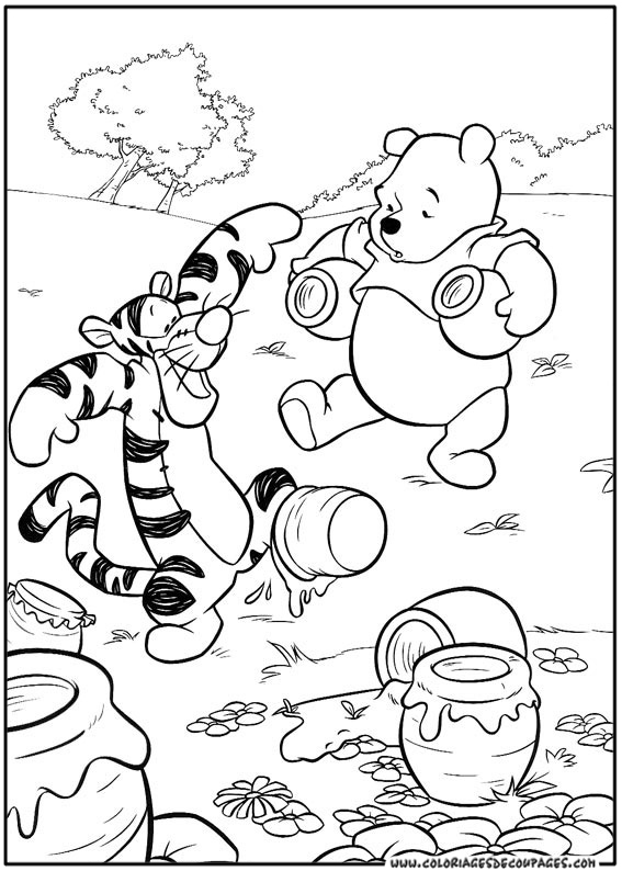 Página para colorir: ursinho Pooh (Filmes animados) #28675 - Páginas para Colorir Imprimíveis Gratuitamente