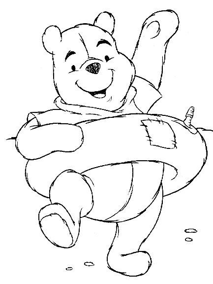 Página para colorir: ursinho Pooh (Filmes animados) #28677 - Páginas para Colorir Imprimíveis Gratuitamente