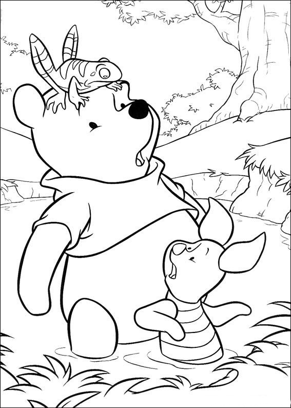 Página para colorir: ursinho Pooh (Filmes animados) #28689 - Páginas para Colorir Imprimíveis Gratuitamente