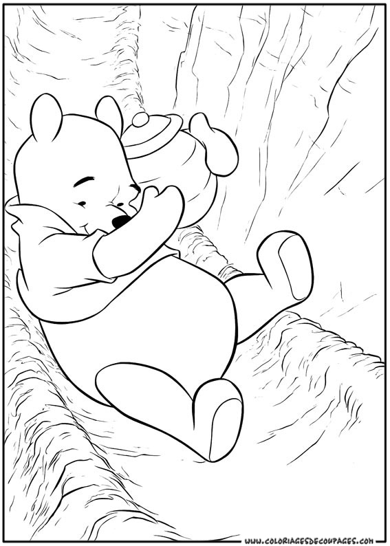 Página para colorir: ursinho Pooh (Filmes animados) #28701 - Páginas para Colorir Imprimíveis Gratuitamente