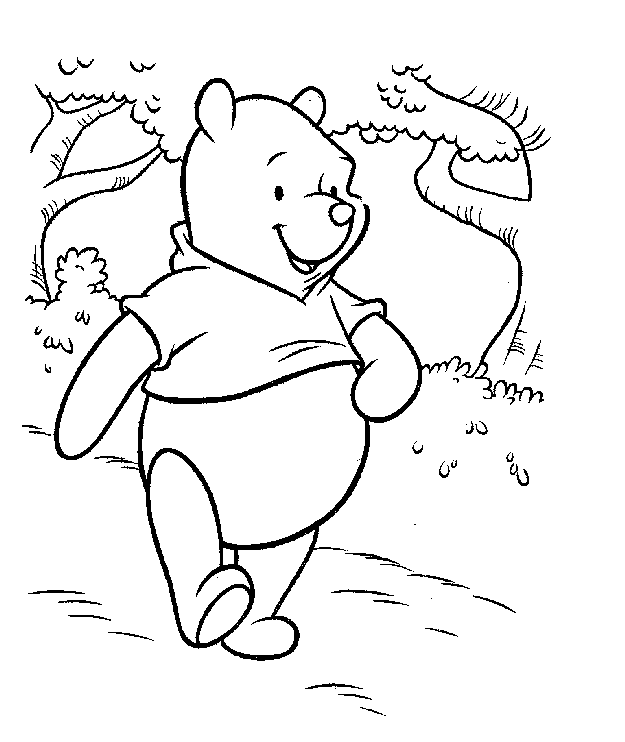 Página para colorir: ursinho Pooh (Filmes animados) #28709 - Páginas para Colorir Imprimíveis Gratuitamente