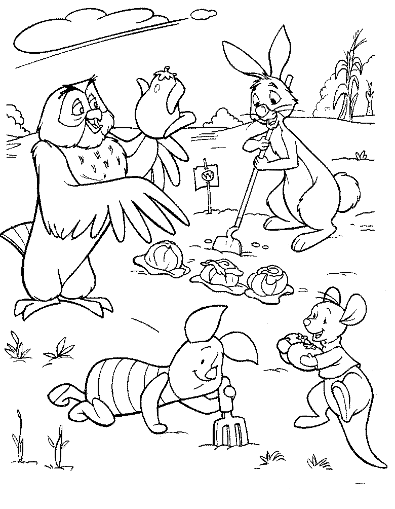 Página para colorir: ursinho Pooh (Filmes animados) #28715 - Páginas para Colorir Imprimíveis Gratuitamente