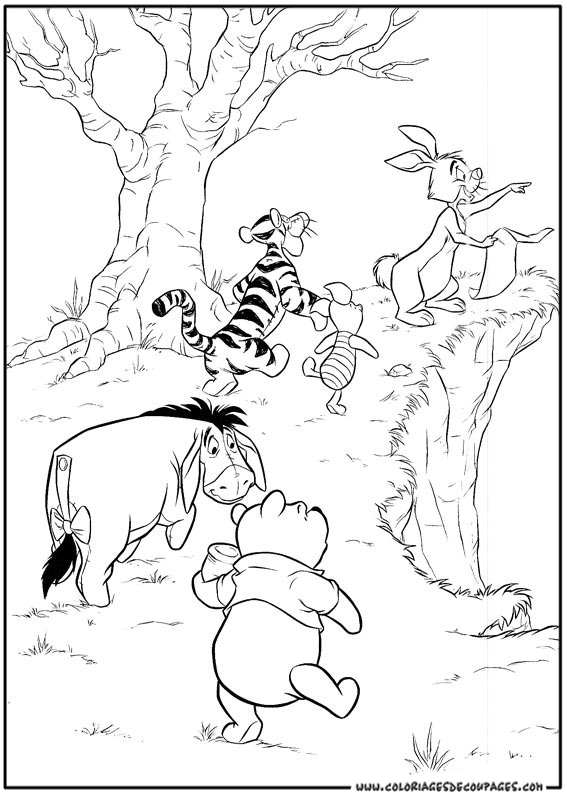 Página para colorir: ursinho Pooh (Filmes animados) #28719 - Páginas para Colorir Imprimíveis Gratuitamente