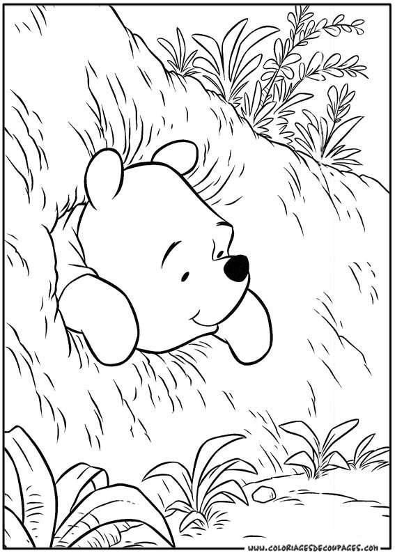 Página para colorir: ursinho Pooh (Filmes animados) #28731 - Páginas para Colorir Imprimíveis Gratuitamente