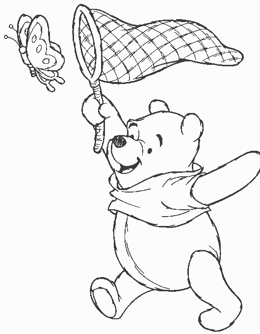 Página para colorir: ursinho Pooh (Filmes animados) #28757 - Páginas para Colorir Imprimíveis Gratuitamente
