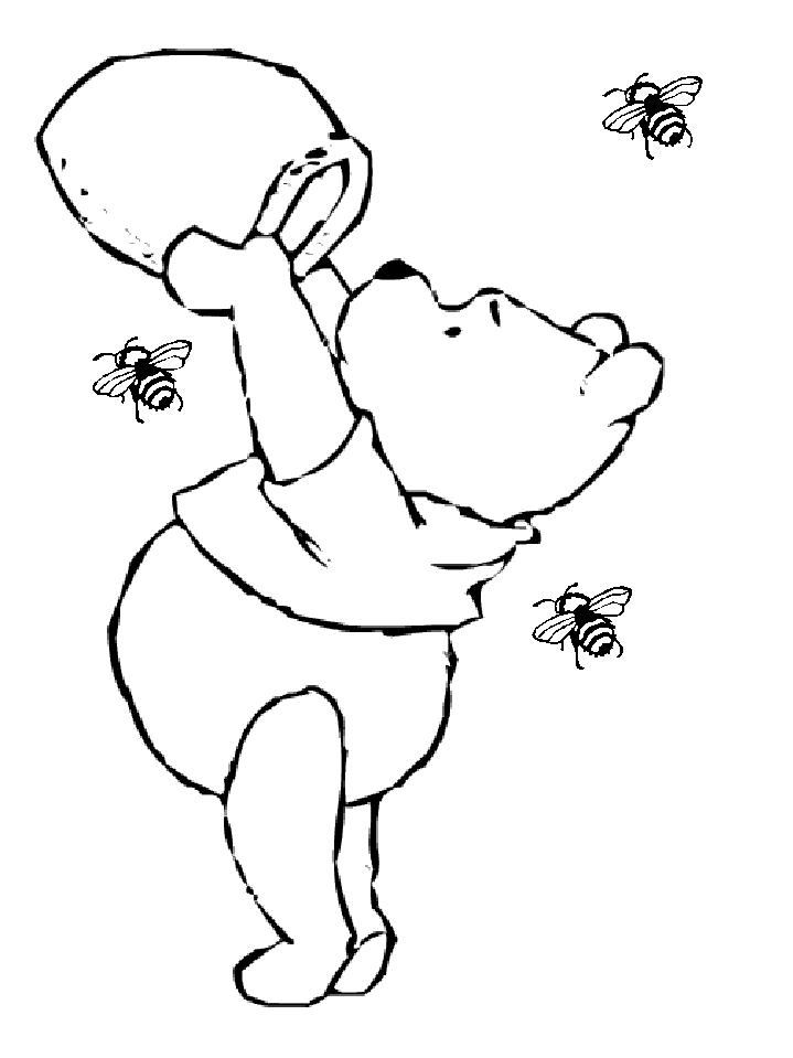 Página para colorir: ursinho Pooh (Filmes animados) #28760 - Páginas para Colorir Imprimíveis Gratuitamente
