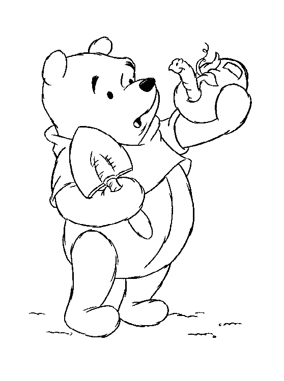 Página para colorir: ursinho Pooh (Filmes animados) #28796 - Páginas para Colorir Imprimíveis Gratuitamente