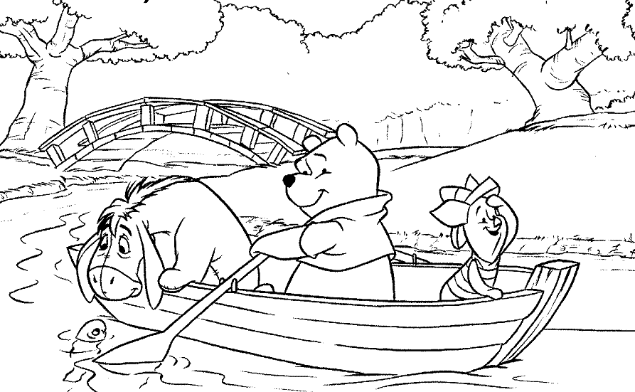 Página para colorir: ursinho Pooh (Filmes animados) #28801 - Páginas para Colorir Imprimíveis Gratuitamente
