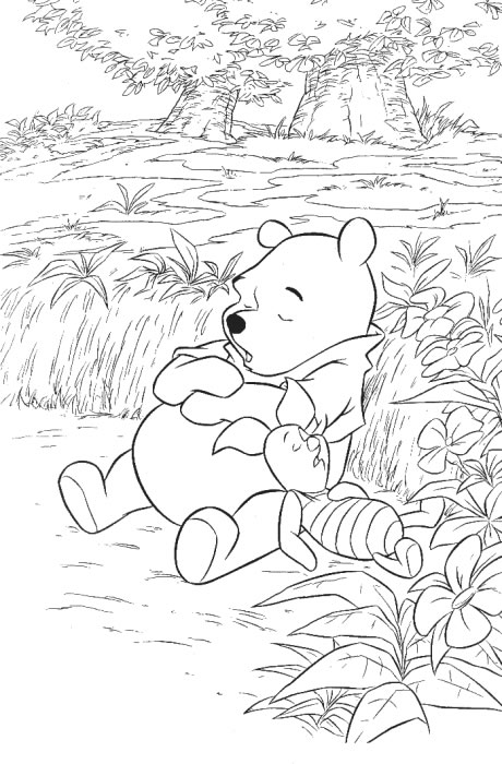 Página para colorir: ursinho Pooh (Filmes animados) #28824 - Páginas para Colorir Imprimíveis Gratuitamente