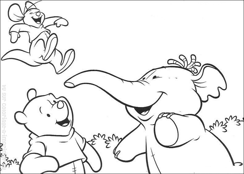 Página para colorir: ursinho Pooh (Filmes animados) #28833 - Páginas para Colorir Imprimíveis Gratuitamente