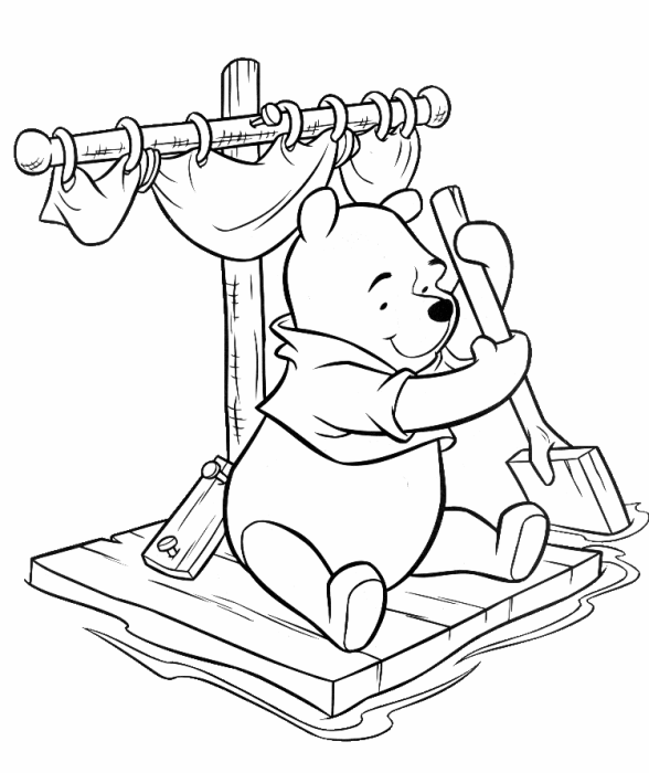 Página para colorir: ursinho Pooh (Filmes animados) #28929 - Páginas para Colorir Imprimíveis Gratuitamente