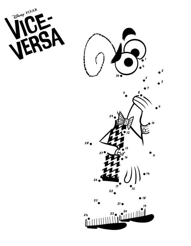 Página para colorir: Vice-versa (Filmes animados) #131422 - Páginas para Colorir Imprimíveis Gratuitamente