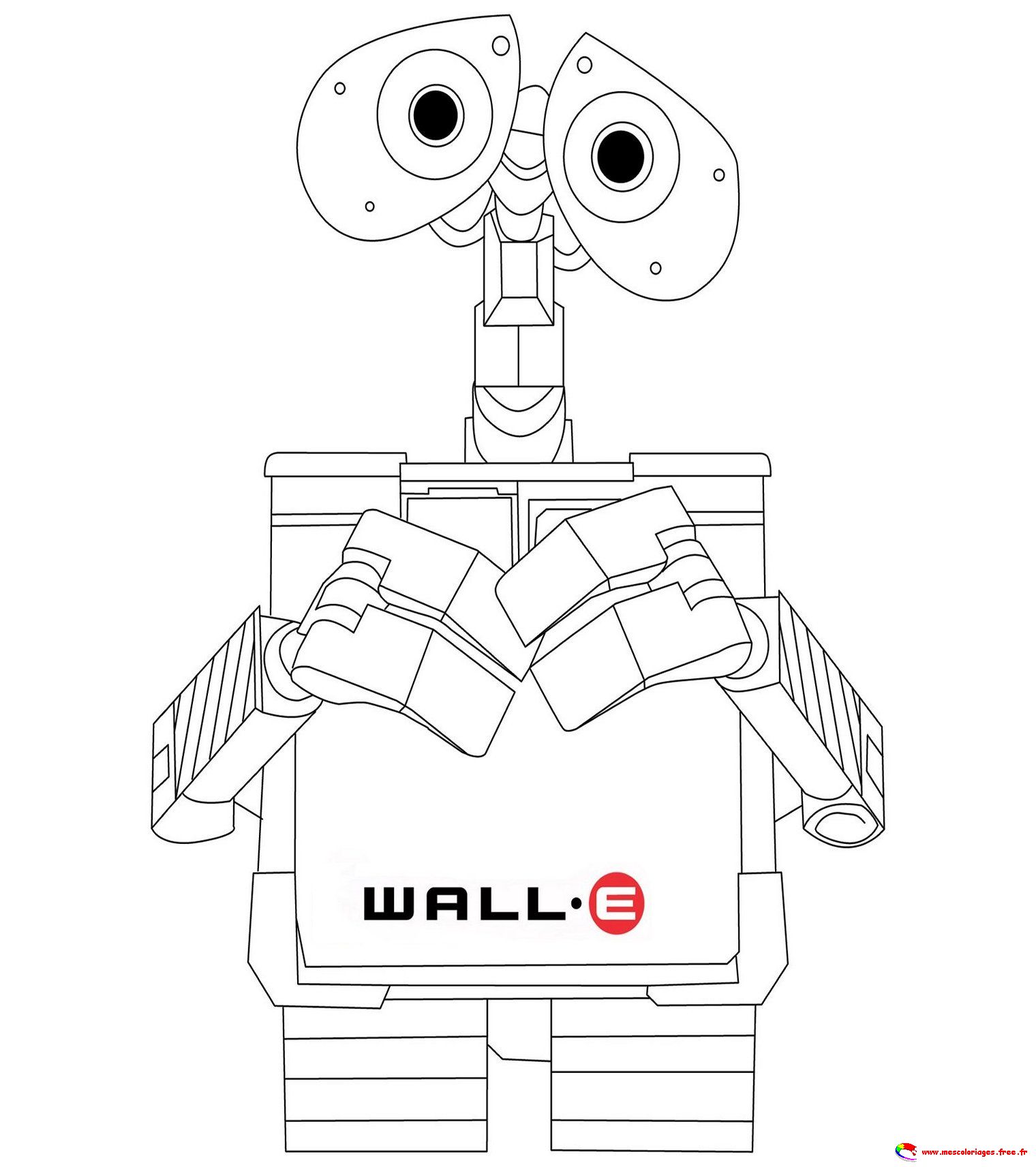 Página para colorir: Wall-E (Filmes animados) #131991 - Páginas para Colorir Imprimíveis Gratuitamente