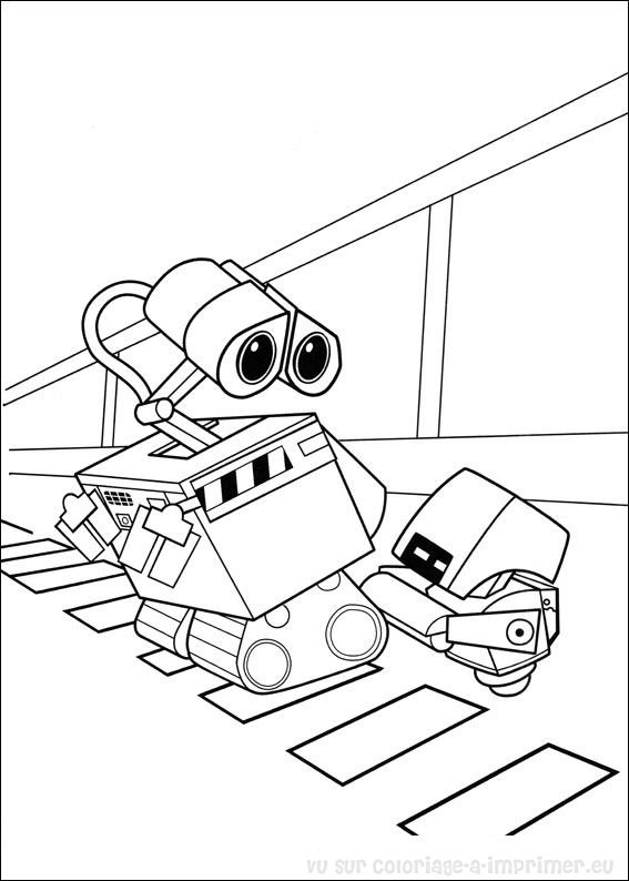 Página para colorir: Wall-E (Filmes animados) #131999 - Páginas para Colorir Imprimíveis Gratuitamente
