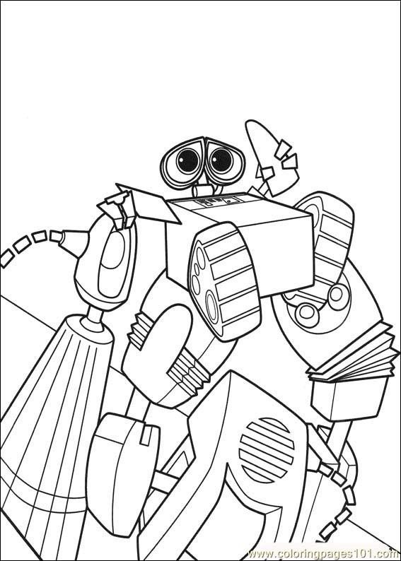 Página para colorir: Wall-E (Filmes animados) #132111 - Páginas para Colorir Imprimíveis Gratuitamente