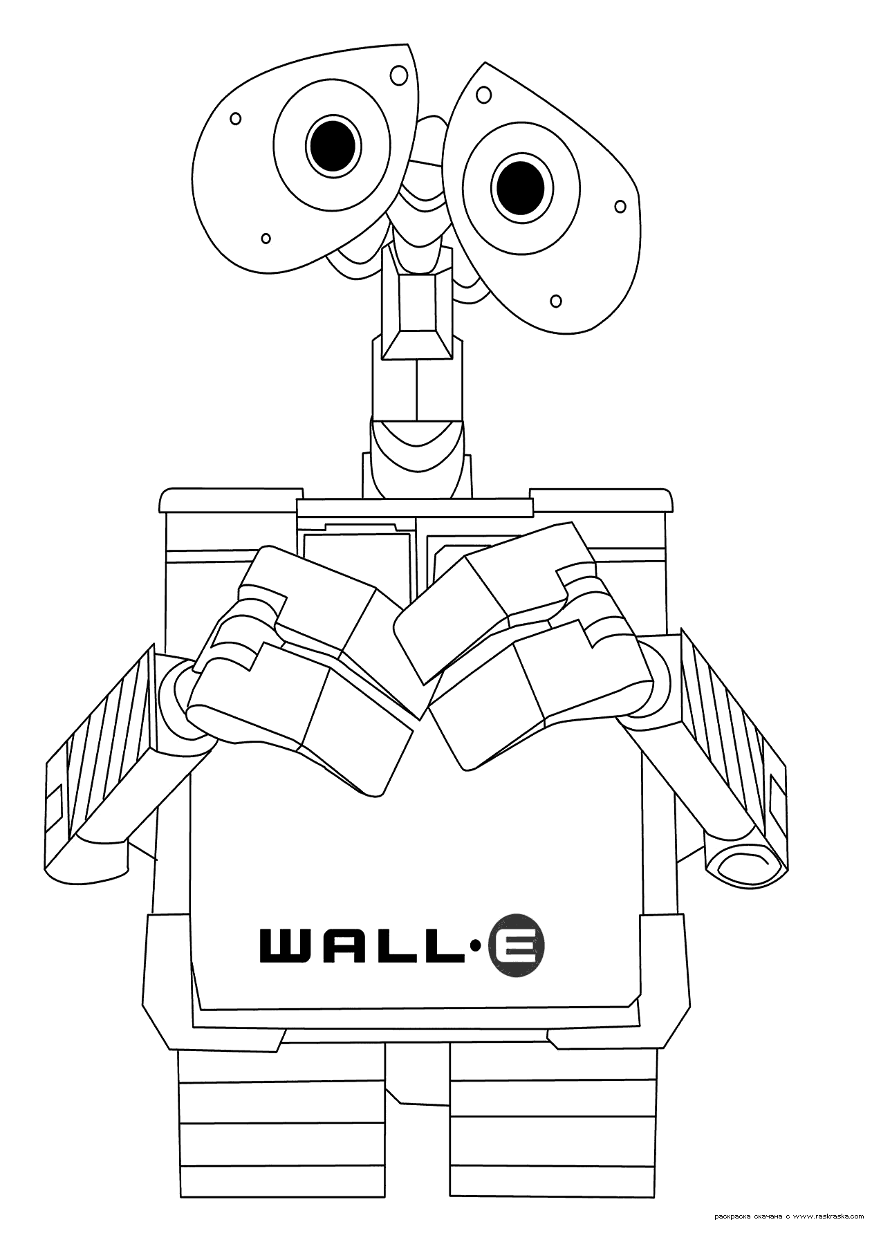 Página para colorir: Wall-E (Filmes animados) #132119 - Páginas para Colorir Imprimíveis Gratuitamente