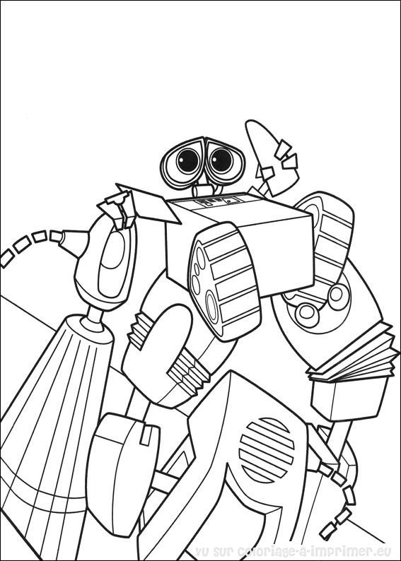 Página para colorir: Wall-E (Filmes animados) #132184 - Páginas para Colorir Imprimíveis Gratuitamente