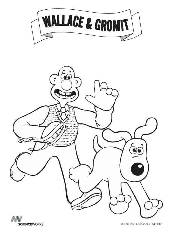Página para colorir: Wallace e Gromit (Filmes animados) #133461 - Páginas para Colorir Imprimíveis Gratuitamente