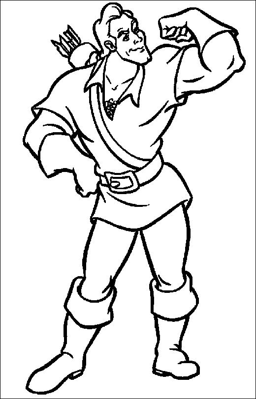 Página para colorir: A Bela e a Fera (Filmes de Animação) #130931 - Páginas para Colorir Imprimíveis Gratuitamente