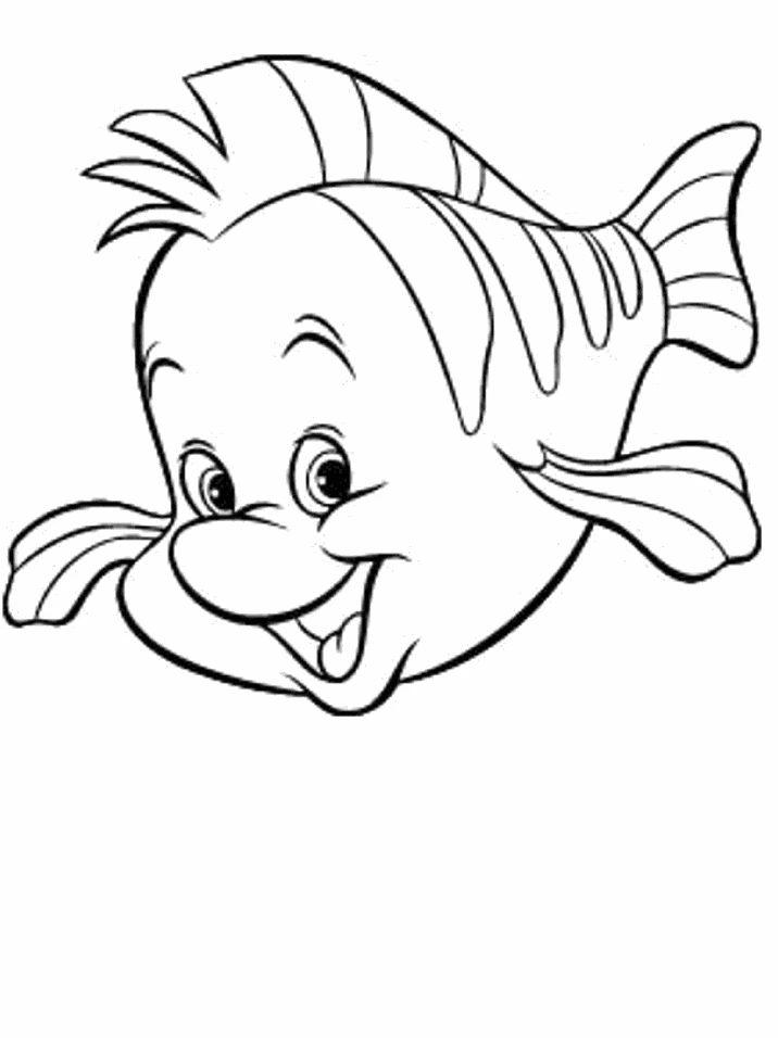 Desenho gratuito A Pequena Sereia #127476 da colecao Filmes de Animação para imprimir