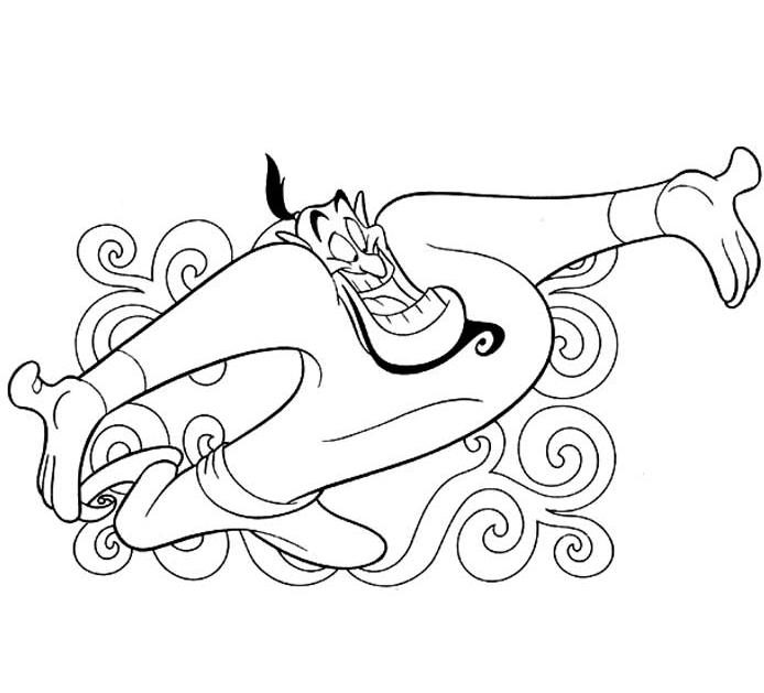 Desenho gratuito Aladim #127704 da colecao Filmes de Animação para imprimir