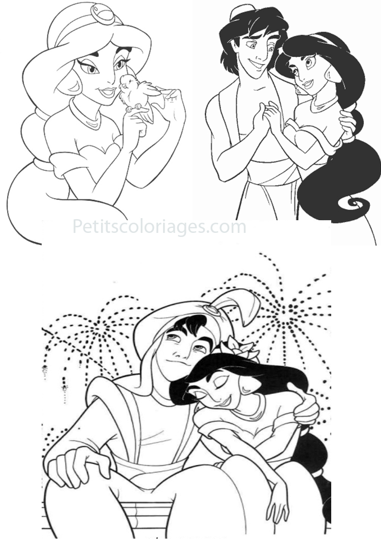 Página para colorir: Aladim (Filmes de Animação) #127801 - Páginas para Colorir Imprimíveis Gratuitamente