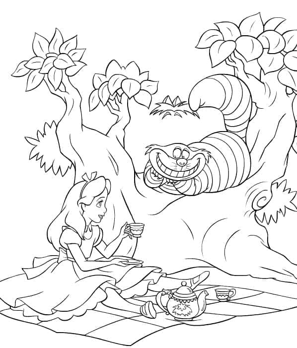 Desenho gratuito Alice no País das Maravilhas #202782 da colecao Filmes de Animação para imprimir Desenho gratuito Alice no País das Maravilhas #202782 da colecao Filmes de Animação para imprimir