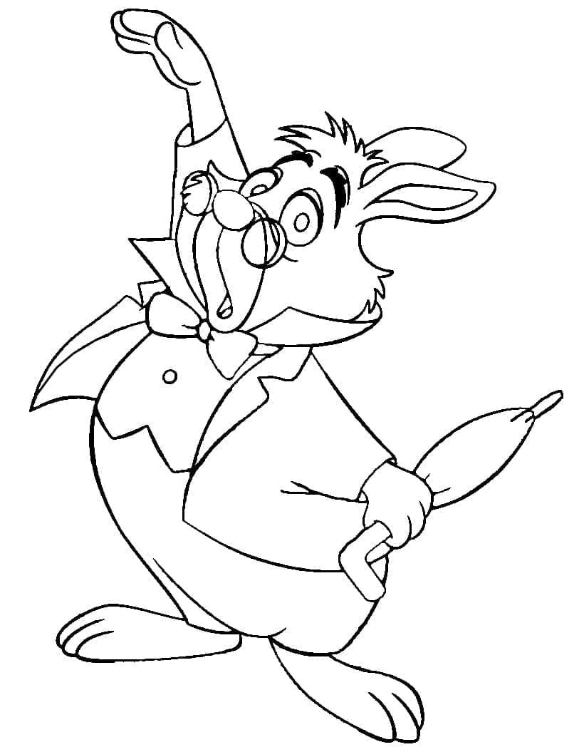 Desenho para colorir Alice no País das Maravilhas #202819 da coleção Filmes de Animação, pronto para imprimir
