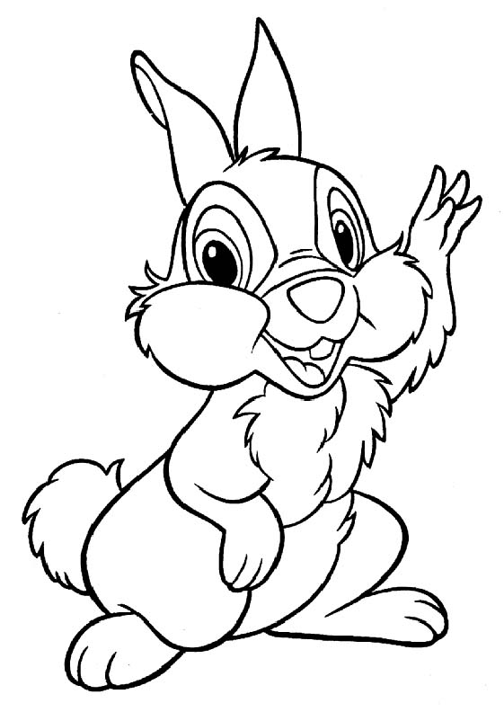 Desenho gratuito Bambi #128517 da colecao Filmes de Animação para imprimir