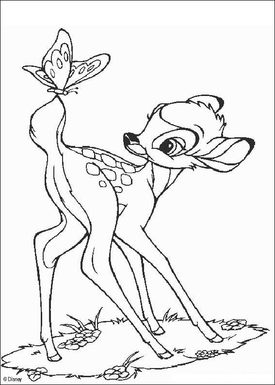 Desenho gratuito Bambi #128624 da colecao Filmes de Animação para imprimir