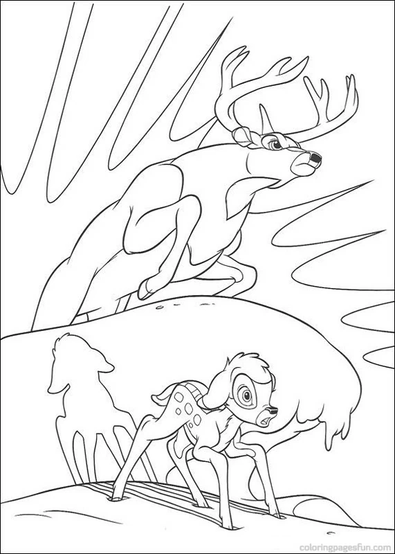 Desenho gratuito Bambi #128632 da colecao Filmes de Animação para imprimir