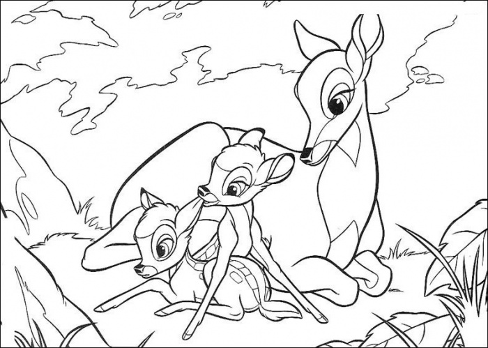 Desenho gratuito Bambi #128634 da colecao Filmes de Animação para imprimir Desenho gratuito Bambi #128634 da colecao Filmes de Animação para imprimir