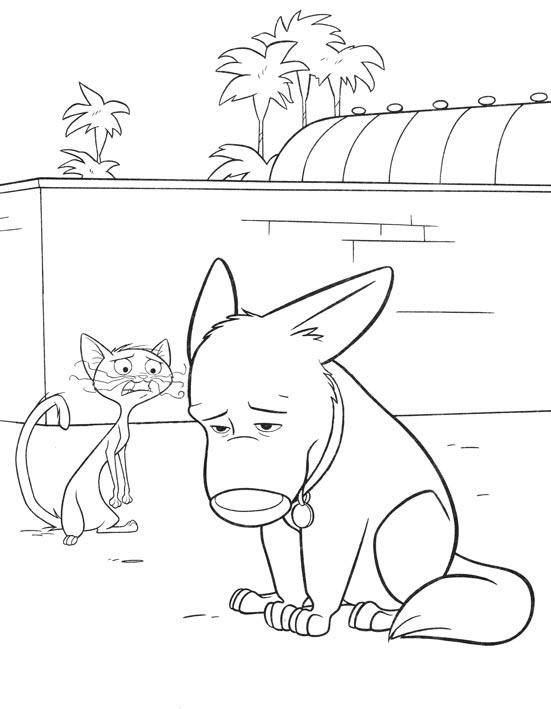 Desenho gratuito Bolt #131776 da colecao Filmes de Animação para imprimir