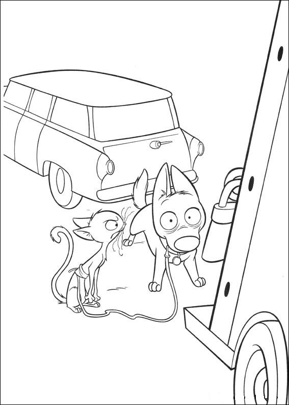 Desenho gratuito Bolt #131783 da colecao Filmes de Animação para imprimir