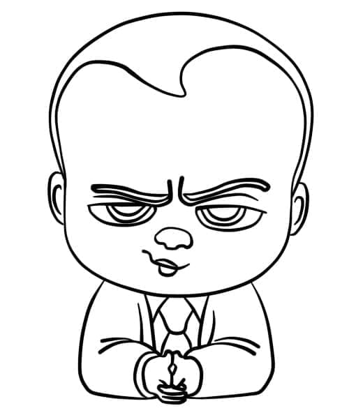 Desenho gratuito Chefe Bebê #198828 da colecao Filmes de Animação para imprimir