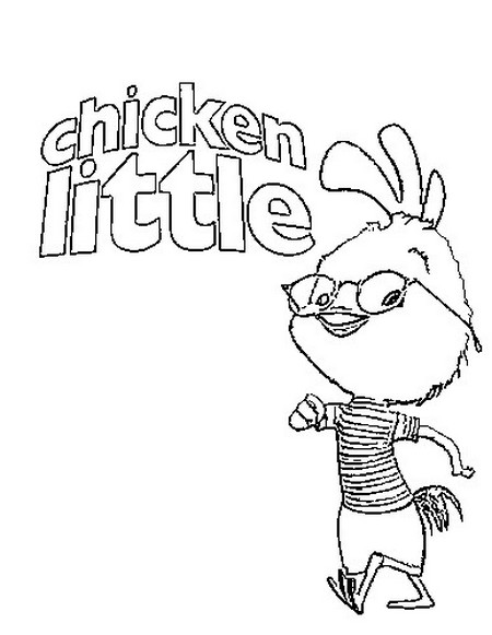 Desenho gratuito Chicken Little #72688 da colecao Filmes de Animação para imprimir