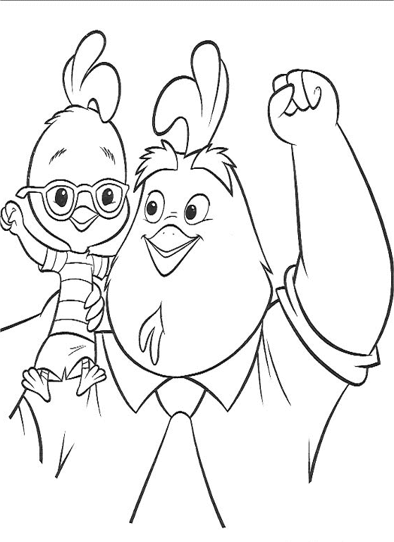 Desenho gratuito Chicken Little #72704 da colecao Filmes de Animação para imprimir