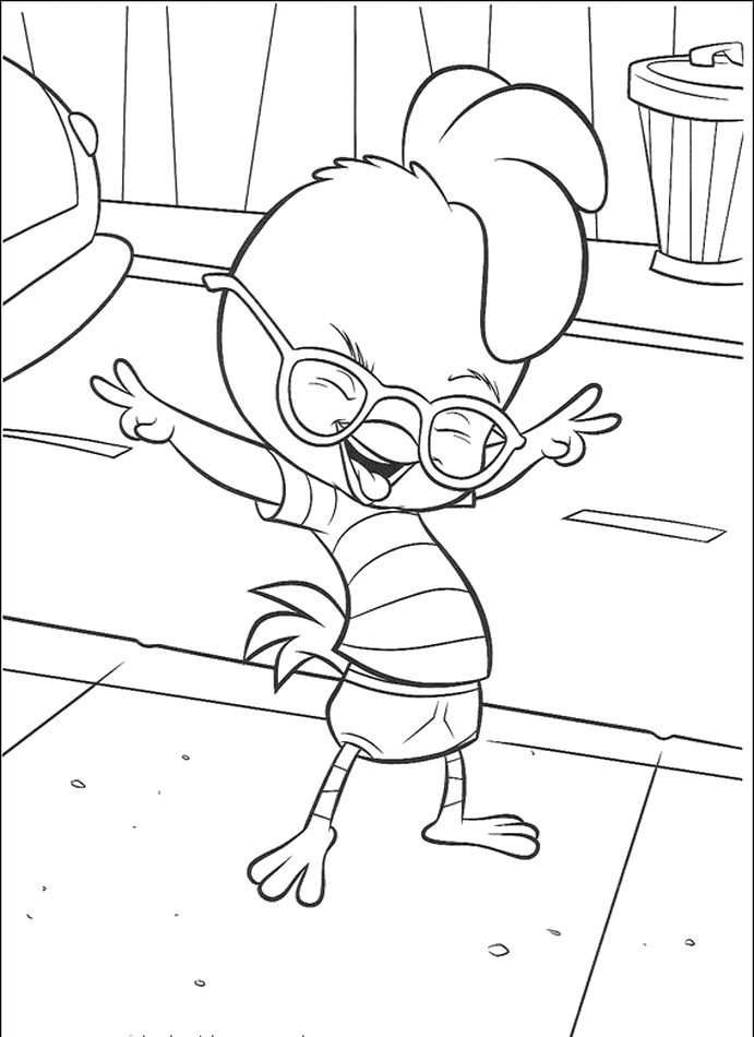Desenho gratuito Chicken Little #72755 da colecao Filmes de Animação para imprimir