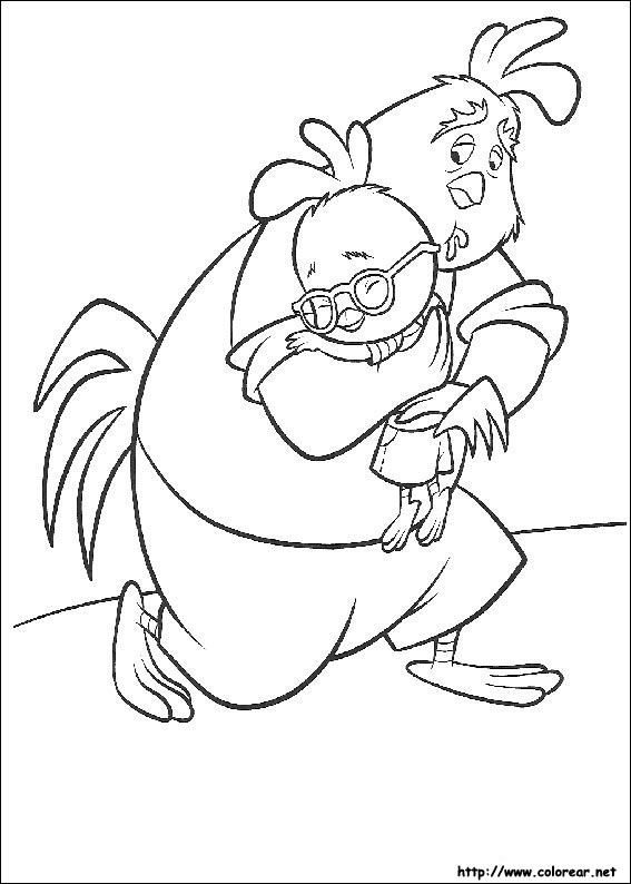 Página para colorir: Chicken Little (Filmes de Animação) #72781 - Páginas para Colorir Imprimíveis Gratuitamente