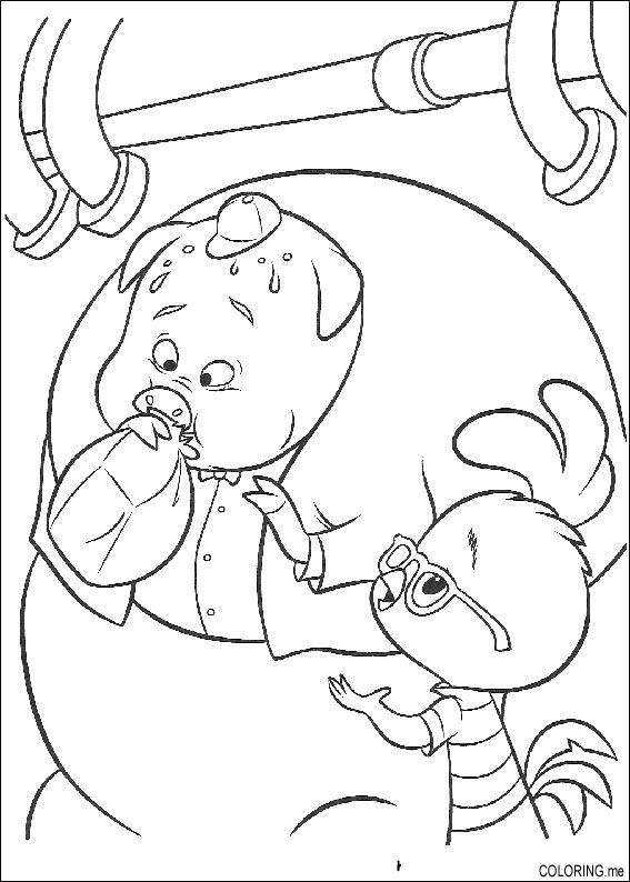 Página para colorir: Chicken Little (Filmes de Animação) #72941 - Páginas para Colorir Imprimíveis Gratuitamente