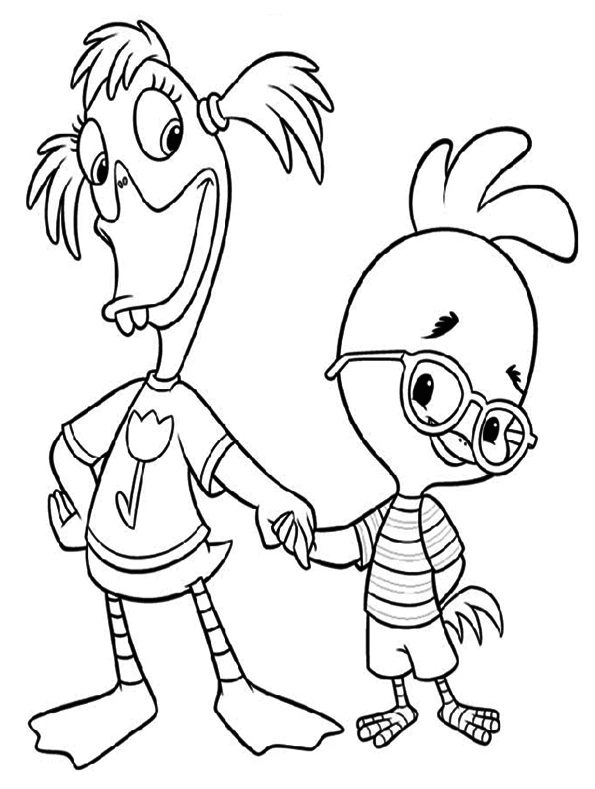 Desenho gratuito Chicken Little #72942 da colecao Filmes de Animação para imprimir