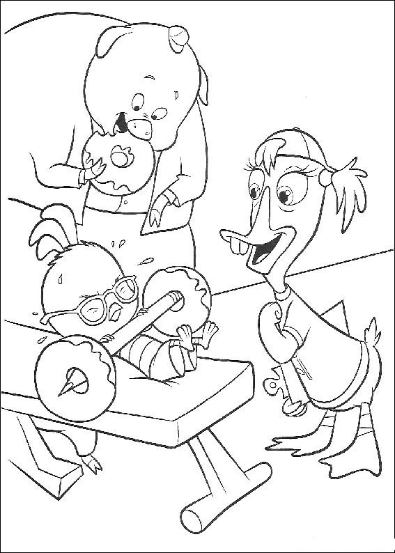 Desenho gratuito Chicken Little #72950 da colecao Filmes de Animação para imprimir