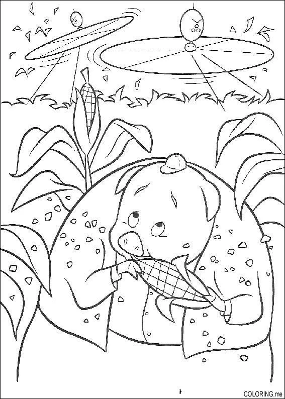 Ilustração de Chicken Little #72970 para colorir, parte da coleção Filmes de Animação
