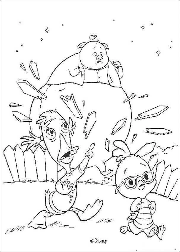 Desenho gratuito Chicken Little #72984 da colecao Filmes de Animação para imprimir