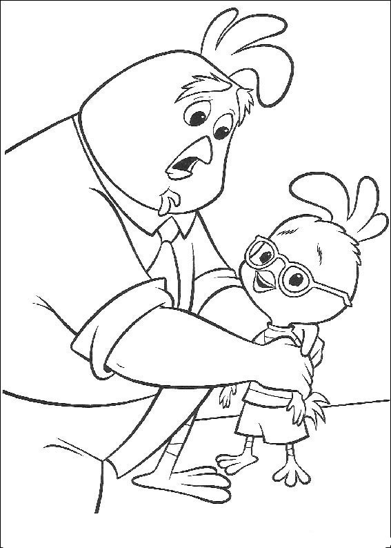 Desenho gratuito Chicken Little #73055 da colecao Filmes de Animação para imprimir